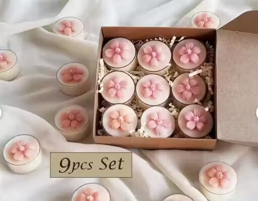 classic flowers candles s