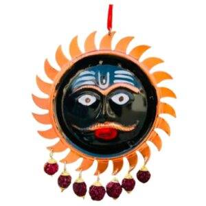 brass surya narayana vastu dosh nivaran yantra (5inch)