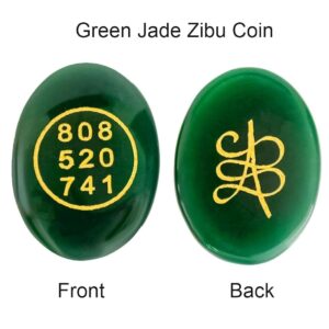 green jade zibu coin to attract money & cash flow