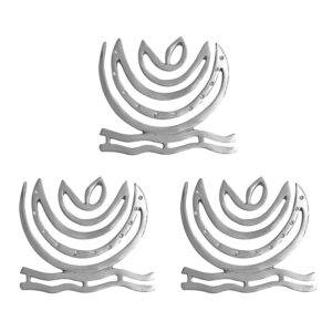 vastu helix zinc helix water (north east, north north east, north) main door entrance, toilet dosh defect correction (4inch) (set 3)