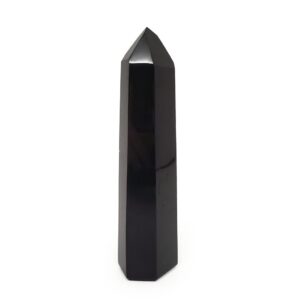 natural black tourmaline rough correction door hanging for decorative home & office door